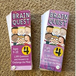Brain Quest Trivia Cards